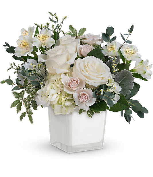 Teleflora's Peaceful Clouds Bouquet