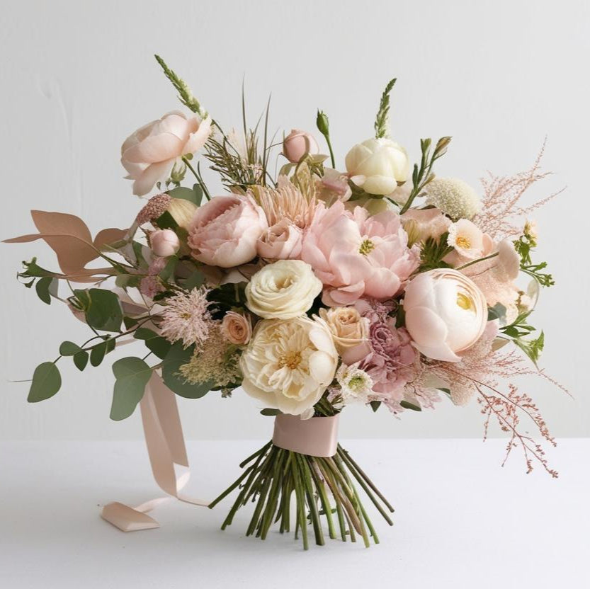 Blush Handtied Bouquet