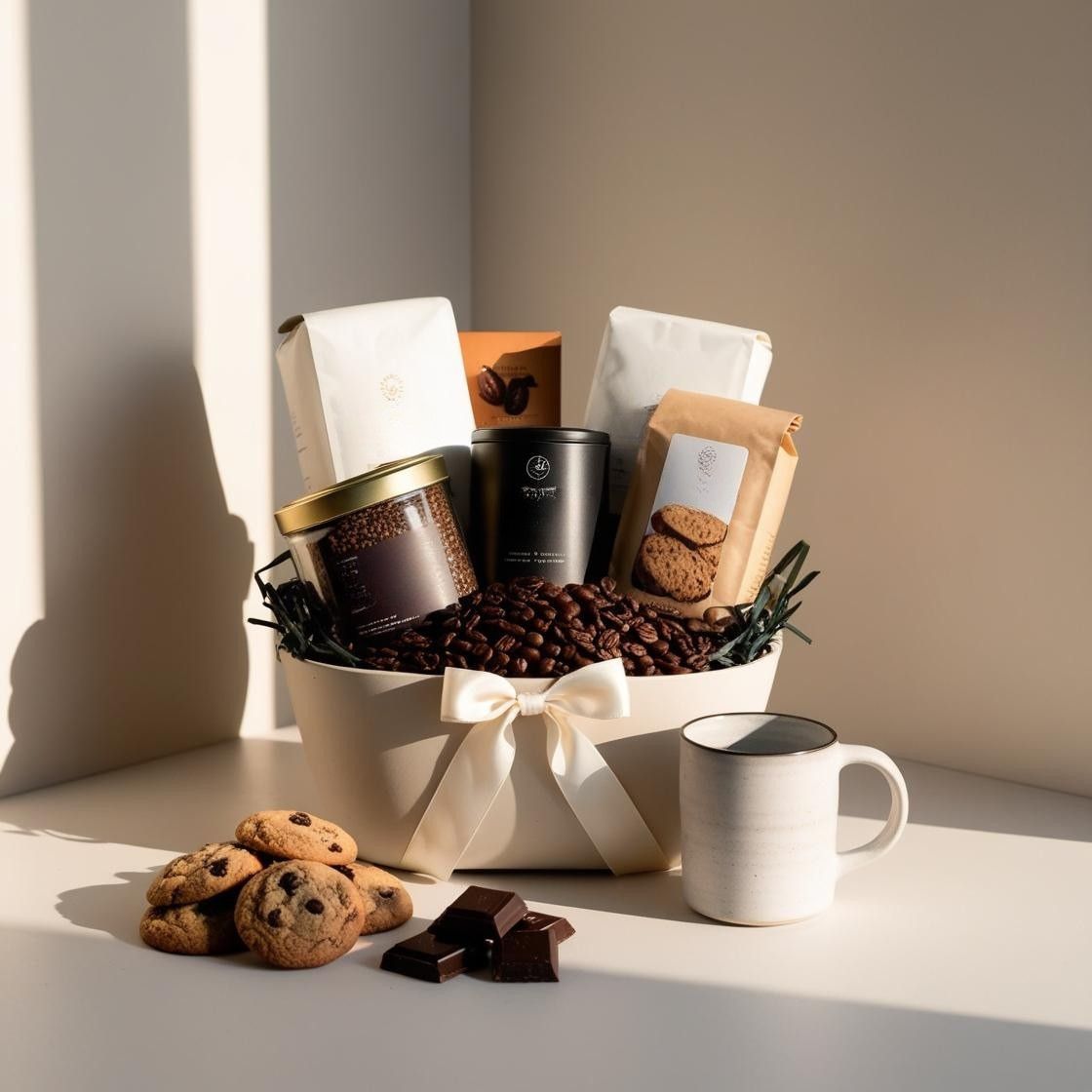 Coffee Lover's Gift Basket