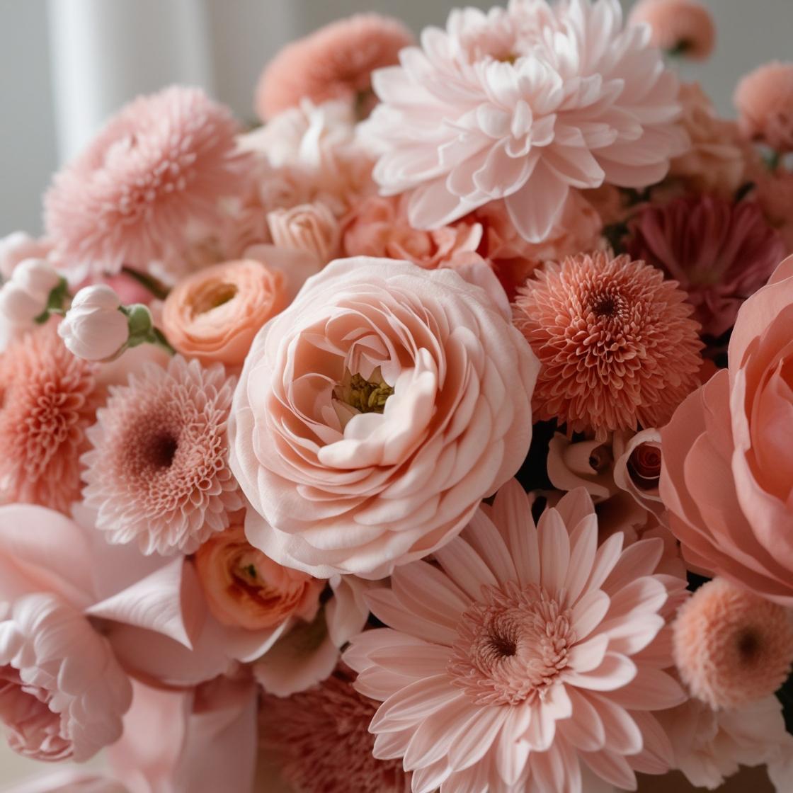 Blush Vase Arrangement